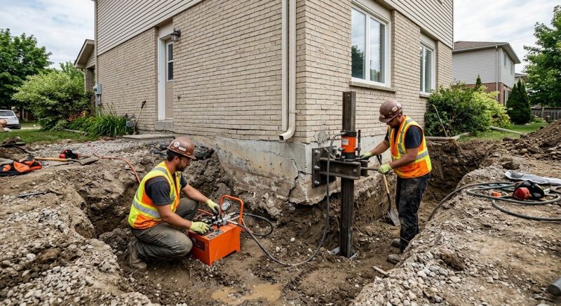 Sinking Foundation Lifting in Dunlap, TN
