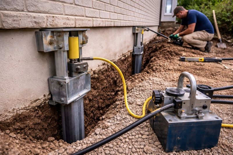 Sinking Foundation Repair in Rhea County, TN