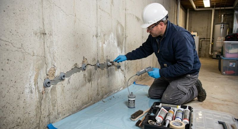 Structural Crack Repair in Dunlap, TN