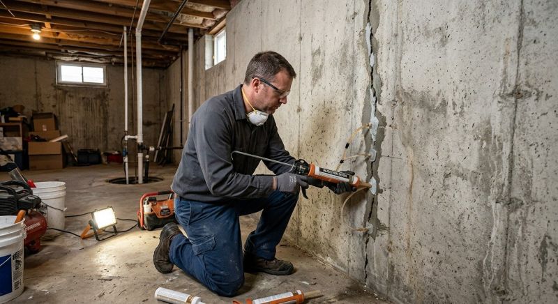 Structural Crack Repair in Dunlap, TN
